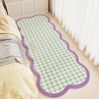 Svetainės kilimas Kambario Miegamojo Lovos šono Kritimo prevencijos grindų kilimėlis Įėjimo Balkono grindų kilimėlis 50 * 80cm