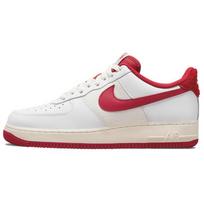 Nike Air Force 1 07 LV8 Lettermans Jacket Men Sneakers White Gym-Red Sail DO5220-161 46