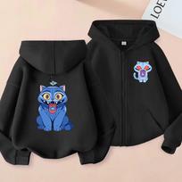 Kpop Demon Hunters Hoodie Children Clothes Kid Autumn Long Sleeve Sweatshirt Zipper Hoody Top 100