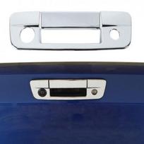 Chrome Tailgate Rear Door Handle Grab Trim Decor Cover For Dodge RAM 1500 10-17