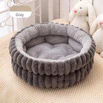 Pet litter Pet supplies Thickened large dog cushion Moisture-proof and warm dog litter Round small dog and cat litter 40cm