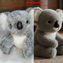 Minkštas Koala pliušinis žaislas Mielas Imituoja Natūralius Judesius Pripildyti Žaislai Emocinės Paramos Pliušinė Pagalvė Emocinei Paramai