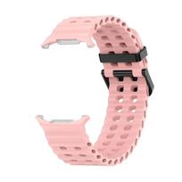 NAUJAS Jūrinio Silikono Dirželis Samsung laikrodžiui 7 ultra 47mm Apyrankė Be Tarpų Sportinis Dvi spalvų Dirželis Galaxy ultra laikrodžio dirželiai Galaxy Watch 7 Ultra