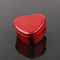 Small Red Square Tin Wedding Candy Gift Box