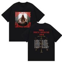 Rock Florence  The Machine Everybody Scream Tour 2026 Graphic TShirts Unisexs Retro Hip Hop Punk Short Sleeve Top Streetwear 2XL