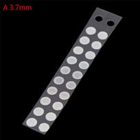 20Pcs Stainless Steel In-Ear Earphone Filter Dust Net Earbuds With Glue