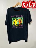 Keith Haring Best Buddies Vrais Copains Shirt for men and women Unisex T-Shirt XL