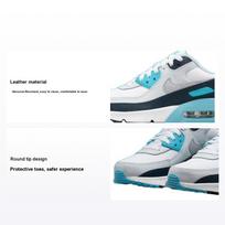 Nike Air Max 90 GS Baltic Blue Vaikams Sportbačiai Balti Armijos Laivyno Vilko Pilki HF6358-100 35.5
