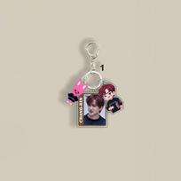 1pc Stray Kids Keychain Real Photo+SKZOO Cartoon+Chibi Character Bang Chan Lee Know Changbin Hyunjin Han Felix Seungmin I.N Acrylic Key Ring STAY Gift CHANGBIN