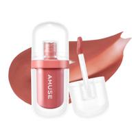 AMUSE Gel Fit Tint Raw Caramel colors Lip Tint glossy lightweight high suitable for warm Korean cosmetics #07 (18 total) - Long-lasting, moisturizing,