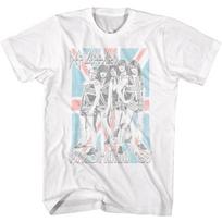 Def Leppard Pyromania Flag White Adult T-Shirt 3XL