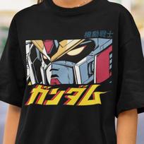 Unisex, Gundam Shirt, 90s Anime Shirt, Vintage Shirt, Robot Anime Lovers Tee, Anime GIFT, Japanese Manga Tshirt, Retro Gundam Anime Shirt 2XL