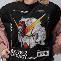 Unisex, Gundam Shirt, 90s Anime Shirt, Vintage Shirt, Robot Anime Lovers Tee, Anime T-shirt, Japanese Manga Tshirt, Retro Gundam Anime Shirt L