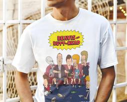 Beavis And Butthead V25 T-Shirt Vintage 8 colors Men's T-Shirt DTG Digital Print SIZES S M L XL 2XL 3XL 4XL 5XL 2XL