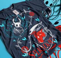 Unisex Hollow Knight Gaming T-Shirt, Indie Shirt S