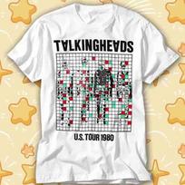 Talking Heads US Tour 1980 Punk Rock T-Shirt 487 3XL