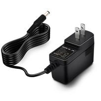 SUCCUL Adapter 9V 1A Center Negative Power Supply for Effects Compatible with BOSS Output Plug Outer Diameter Diameter PSE Certified with AC/DC