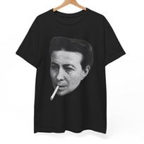 Simone de Beauvoir T-Shirt: Feminist Existentialist Dark Academia Tee S