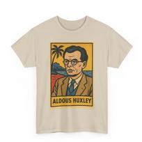 Aldous Huxley T-Shirt: Retro Comic Book Style Tee for Book Lovers M