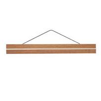 Medinis pakabinamas ant sienos Namų dekoras Meno kūrinys Magnetinis paveikslų laikiklis Plakatų rėmas Sienos menas Tapyba Ritininis popierius 21CM brown