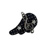 Angel Wing Harajuku Polka Dot Hair Clip Y2K Star Note Style Cute Accessory Girls Gift for Everyday Outfit A1