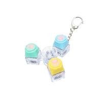 Keycap Cat Paw Keychain Mechanical Keyboard Accessory Stress Relief Toy for Home Office Use 3 keys
