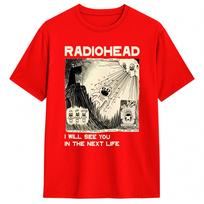 1994 Radiohead Band Ok Tshirt Summer Streetwear Tshirts Cotton Trendy Cool Tshirt For Couple Casual Tees S