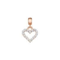 Daniel Wellington CHARMS Zirconia Sparkling Versatile Exquisite Light Luxury High-end Pendant Same Style for Men and Women Couples DW00400424 juoda