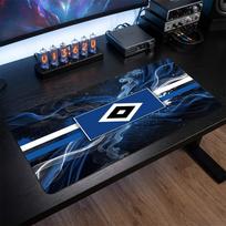 Hamburger SV Football Print Large Mouse Pad, Anti-Slip Extended Gaming Desk Mat for Office Home 30cmx60cm（11.8x23.6inch）