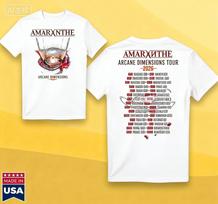2026 Amaranthe Arcane Diunisexsions Tour Cotton Tshirt Comfortable Breathable Highquality Retroy2k Style 2XL