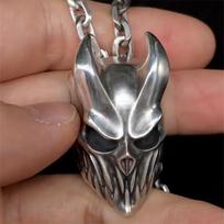 Slaughter to Prevail Dead-core Skeleton Rock Chicken Necklace Punk Style Personalized Sweater Chain Jewelry Accessory