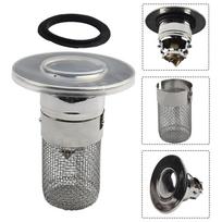 Washbasin-Plug Anti-Odor Pop-Up Bounce Core Basin Stopper Hair Catcher Shower Sink Strainer Stainless Steel Filter Bouncing Core China Mainland