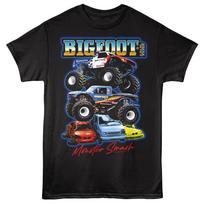 Bigfoot The Original Monster Truck Monster Smash Pile Up Men's T Shirt M