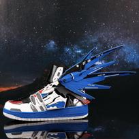 TopFight GUNDA Design Basketball Boots for Kid Adlut Size 36-45 Anime Style Cos Sport Sneakers Designed with Wings 36