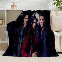 1PC Vampire movies Flannel Blanket Gift, Suitable for Both Men And Women, Soft Ideal for Beds And Sofa, Birthday Or Christmas Gift 75x90cm