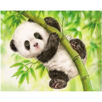 Pilnas 5D „pasidaryk pats“ deimantinis paveikslas „Animal Panda“ deimantinis siuvinėjimas kryželiu namų dekoras, rankų darbo dovana 25x30cm