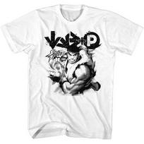 Street Fighter Hadouken White Unisex T-shirt S