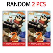 24pcs/set Movie The Bad Guys action figure keychain Toy Kawaii Wolf Piranha Snake Shark Tarantula Anime Doll PVC Animal Toy Gift