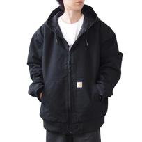 Carhartt Active Loose Duck Down J130 Size Black Men's Jacket, Classic, Popular, Fit, Washed, Outerwear, [104050], L, [Used] juoda