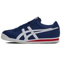 Onitsuka Tiger Unisex Corsair Deep Navy Birch Red Low-top Retro Sneakers D713L-4902 42