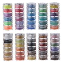 10Pieces Mica Powder Pearlescent Epoxy Resin Pigment Powder for Soap Paint Jewellery Making Nail Polish Resin 60 Colors 1