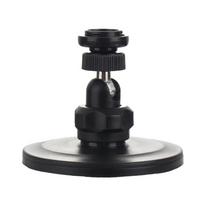 Magnetic Wall Mount Support for Security Camera 360 Degree Adjustable Holder with Strong Stability and Easy Installation 1 black