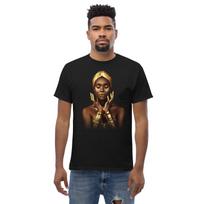 Melanin Magic Black Woman Unisex T-Shirt | Soulful Embrace Afrocentric | Empowering African American Women 3XL