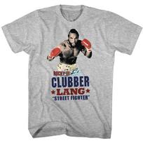 Rocky Street Fighter Gray Heather T-Shirt 2XL