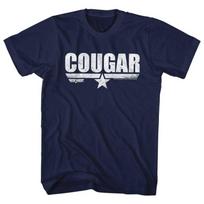Top Gun Cougar Navy Adult T-Shirt S