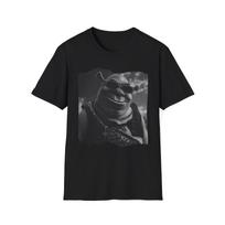 Shrek With Drip Unisex Softstyle T-Shirt, Shrek Tee, Funny Graphic Shirt, Cartoon Character Top, Novelty Clothes, Gift for Movie Fans 4XL
