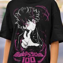 Unisex, Mob Psyhco 100 Shirt, PsychoHelmet Anime Shirt, Funny Shigeo and Dimple, Japanese Anime Otaku GIFT, Psycho Manga, Psyhco 100 Tshirt M