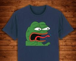 Anger Pepe Frog Meme Screaming / T shirt Unique Design Street Wear Art Urban Graphic Tees Top 3XL
