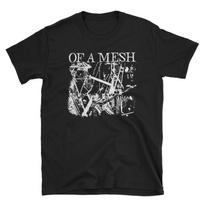 Of A Mesh T shirt, New York Deathrock, Post Punk, Goth Rock, Christian Death, Sisters of Mercy, Bauhaus, The Damned, 45 Grave 4XL