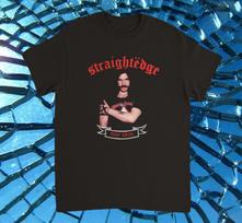 Motörhead - straight edge - stay clean Heavyweight Unisex Crewneck T shirt XL